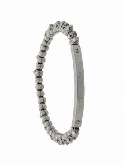 Alexander Mcqueen Bracelets  In Metallic