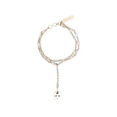 Alexander Mcqueen Bracelets In Gold