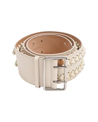 Pre-owned Alexander Mcqueen Braided Belt (authentic Pre-loved)