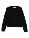 Alexander Mcqueen Viscose Blend Cardigan Featuring Button Detailing In Black