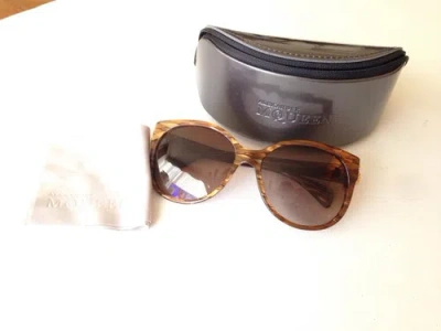 Pre-owned Alexander Mcqueen Brand  Sunglasses Amq 4245/s In Brown