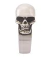 Alexander Mcqueen The Side Skull Ring In Neutral