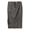 Alexander Mcqueen Leather Skirts