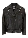Alexander Mcqueen Brown Solid Notched Lapel Jacket In Brown