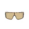 Alexander Mcqueen Brown Sunglasses Women In Brown