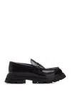Alexander Mcqueen Shoe Leathe.s.rubbe. Lucent Le In Black