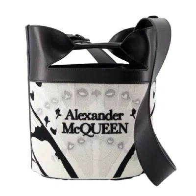 ALEXANDER MCQUEEN ALEXANDER MCQUEEN BUCKET BOW SHOULDER BAG