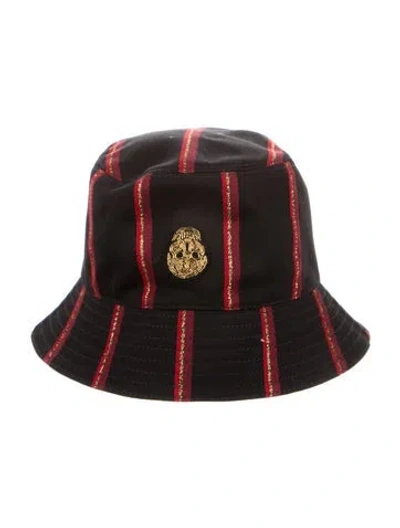 Pre-owned Alexander Mcqueen Bucket Hat In Black