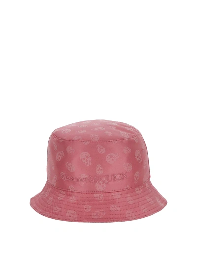Alexander Mcqueen Bucket Hat In Pink