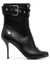 Alexander Mcqueen Buckle Ankle Boots