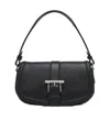Alexander Mcqueen Alexander Mc Queen Satchel Black Leather Shoulder Bag In Black