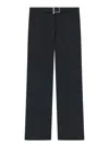 Alexander Mcqueen Men Bar Belttrousers In Black