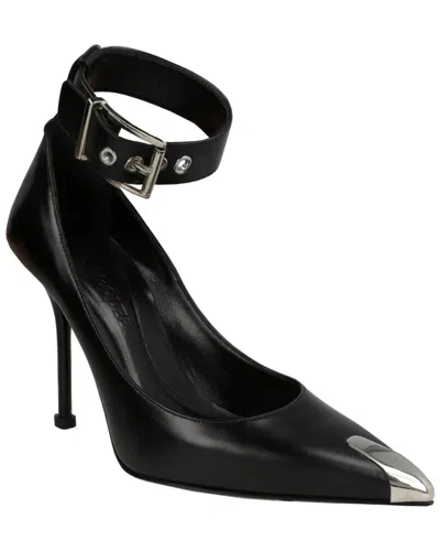 Alexander Mcqueen Mcqueen Woman Pumps Black Size 7.5 Calfskin