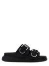 Alexander Mcqueen Slippers And Hooves Men Leather Black In Black