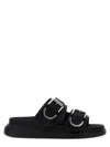 Alexander Mcqueen Hybrid Slides In Black