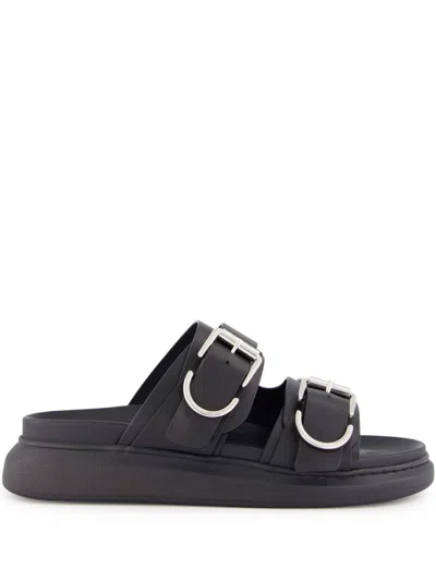 ALEXANDER MCQUEEN BUCKLE-STRAP SANDALS