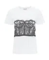 Alexander Mcqueen T-shirt Alexander Mc Queen Clothing Black In White