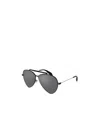 Alexander Mcqueen Butterfly Frame Sunglasses In Gray