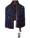 Alexander Mcqueen Butterfly In Flight Scarf (authentic Pre-loved) In Brown