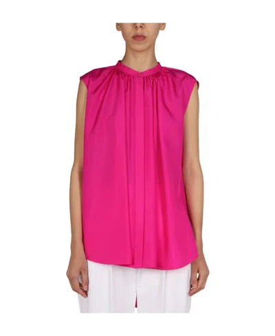 ALEXANDER MCQUEEN ALEXANDER MCQUEEN BUTTON DETAILED SLEEVELESS TOP