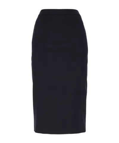 ALEXANDER MCQUEEN BUTTON-FRONT PENCIL SKIRT