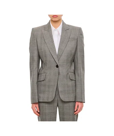 ALEXANDER MCQUEEN BUTTON SUIT JACKET