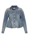 Alexander Mcqueen Button-up Denim Jacket