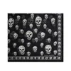 Alexander Mcqueen Skull-print Zipped Wallet In Black