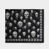 Alexander Mcqueen Foulard In Black Silk In Black