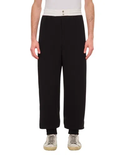 Alexander Mcqueen Men Cady Trouser In Black