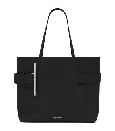 Alexander Mcqueen Mcqueen Black T-bar Sling Bag