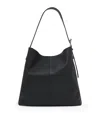 Alexander Mcqueen Mcqueen T-bar Sling Hobo Bag In Black