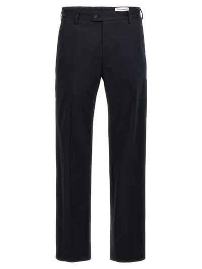 Alexander Mcqueen Camera Strap Chino Pants In Blue
