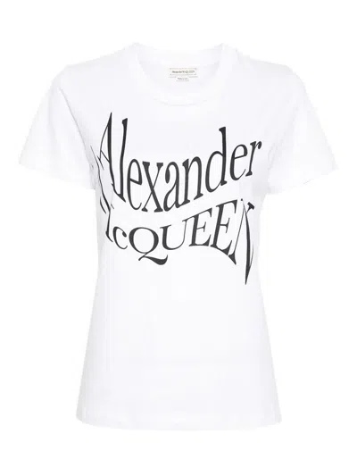 ALEXANDER MCQUEEN CAMISETA - BLANCO