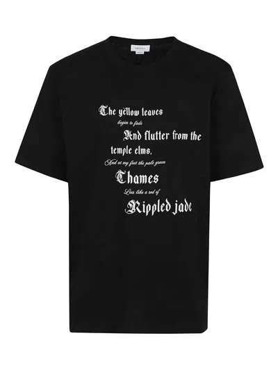 Alexander Mcqueen Camiseta - Negro