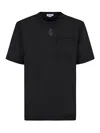 Alexander Mcqueen Camiseta - Negro In Negro