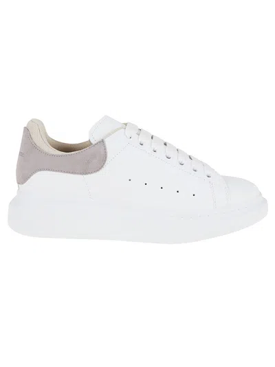 Alexander Mcqueen Sneakers Oversize In White Light Grey