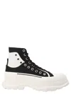 Alexander Mcqueen Alexander Mc Queen Tread Slick Ankle Boots In Black