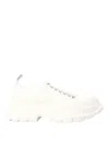 Alexander Mcqueen Canvas Sack Sneakers In Blanco