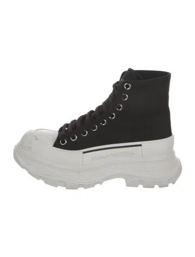 Pre-owned Alexander Mcqueen Canvas Sneakers In Multi