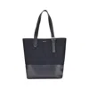 Alexander Mcqueen Mcqueen T-bar Canvas Shopper In Black