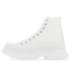 Alexander Mcqueen Tread Slick High Top Sneaker In White