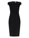 Alexander Mcqueen Cap-sleeve Lace-embroidered Midi Dress