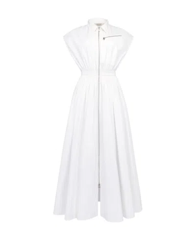 ALEXANDER MCQUEEN ALEXANDER MCQUEEN CAP-SLEEVED BELTED SHIRT DRESS