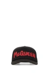 Alexander Mcqueen Hats In Blackred