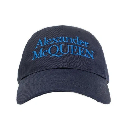 Alexander Mcqueen Caps & Hats In Blue