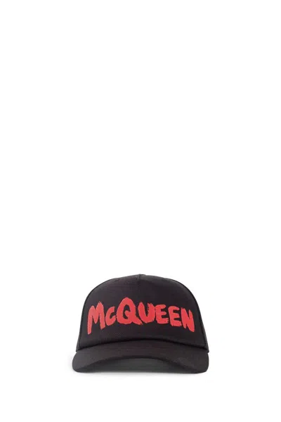 Alexander Mcqueen Caps In Black