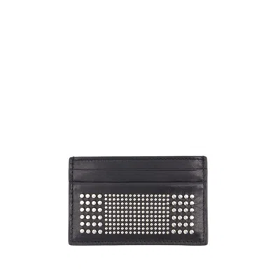 ALEXANDER MCQUEEN ALEXANDER MCQUEEN CARD HOLDER - NYLON - BLACK