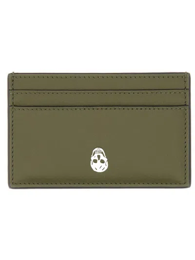 Alexander Mcqueen Portacarte Skull