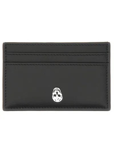 ALEXANDER MCQUEEN CARD HOLDER "SKULL"